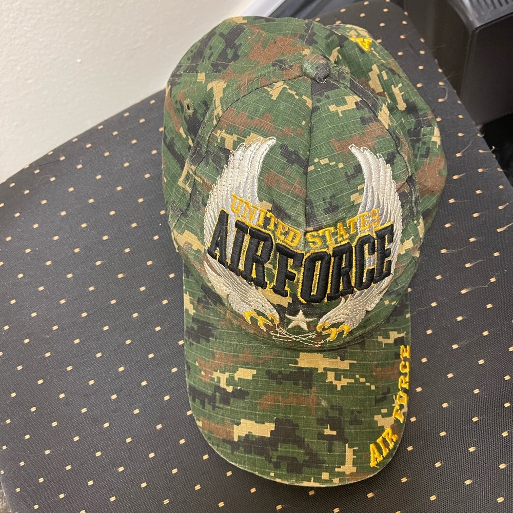 United States Air Force, Double Eagle,Baseball Cap/Hat W/Air Force on Front Back